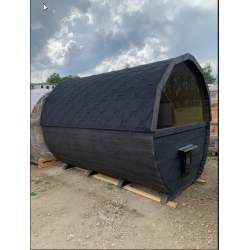 Anneks, Rund, 4 meter, 8m2