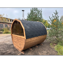 Sauna, rund, 2 meter, 4 personer