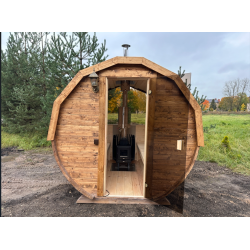 Sauna, rund, 2 meter, 4 personer