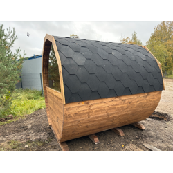 Sauna, rund, 2 meter, 4 personer