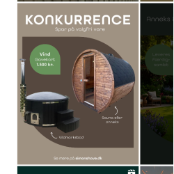 Anneks, Rund, 2 meter, 4m2