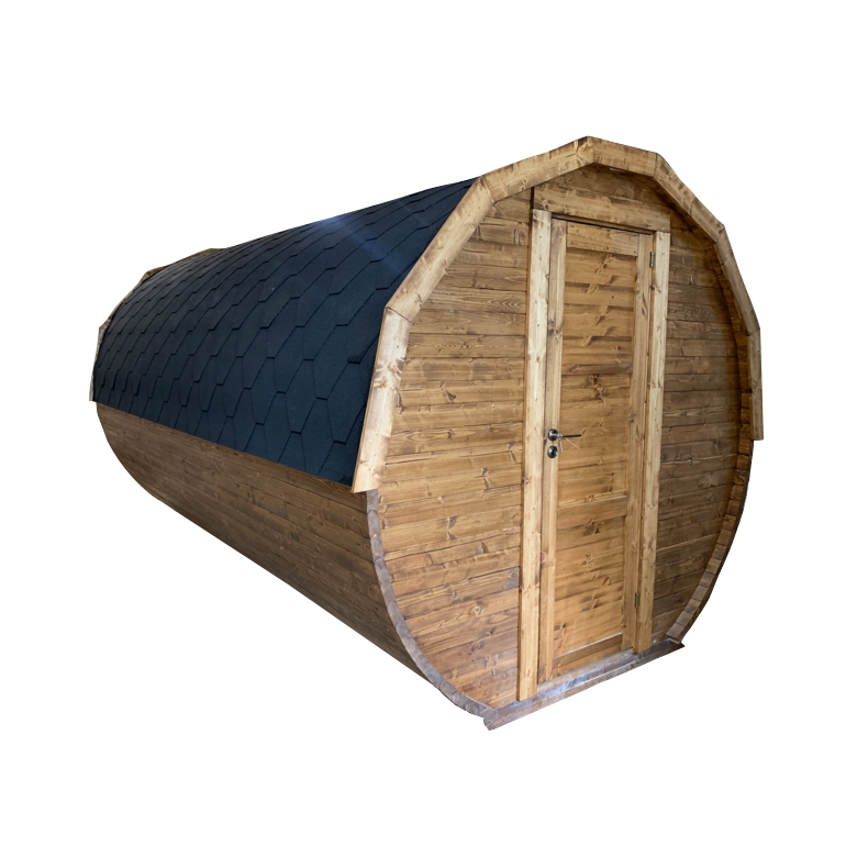 Anneks, Rund, 4 meter, 8m2